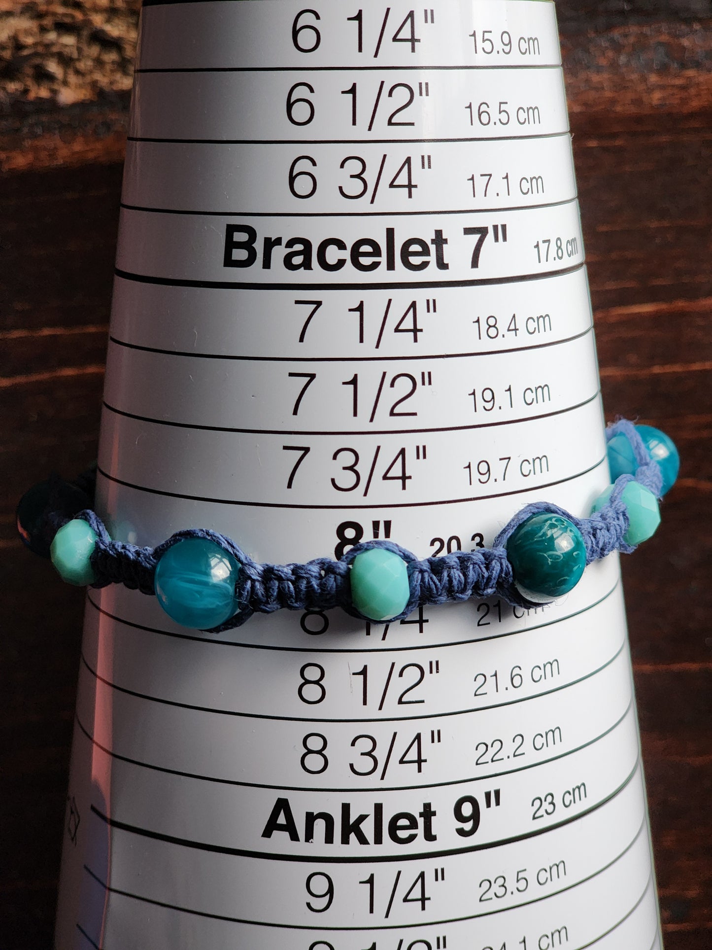 Eco-Friendly Hemp Bracelet/ Anklet: Natural Fiber Jewelry