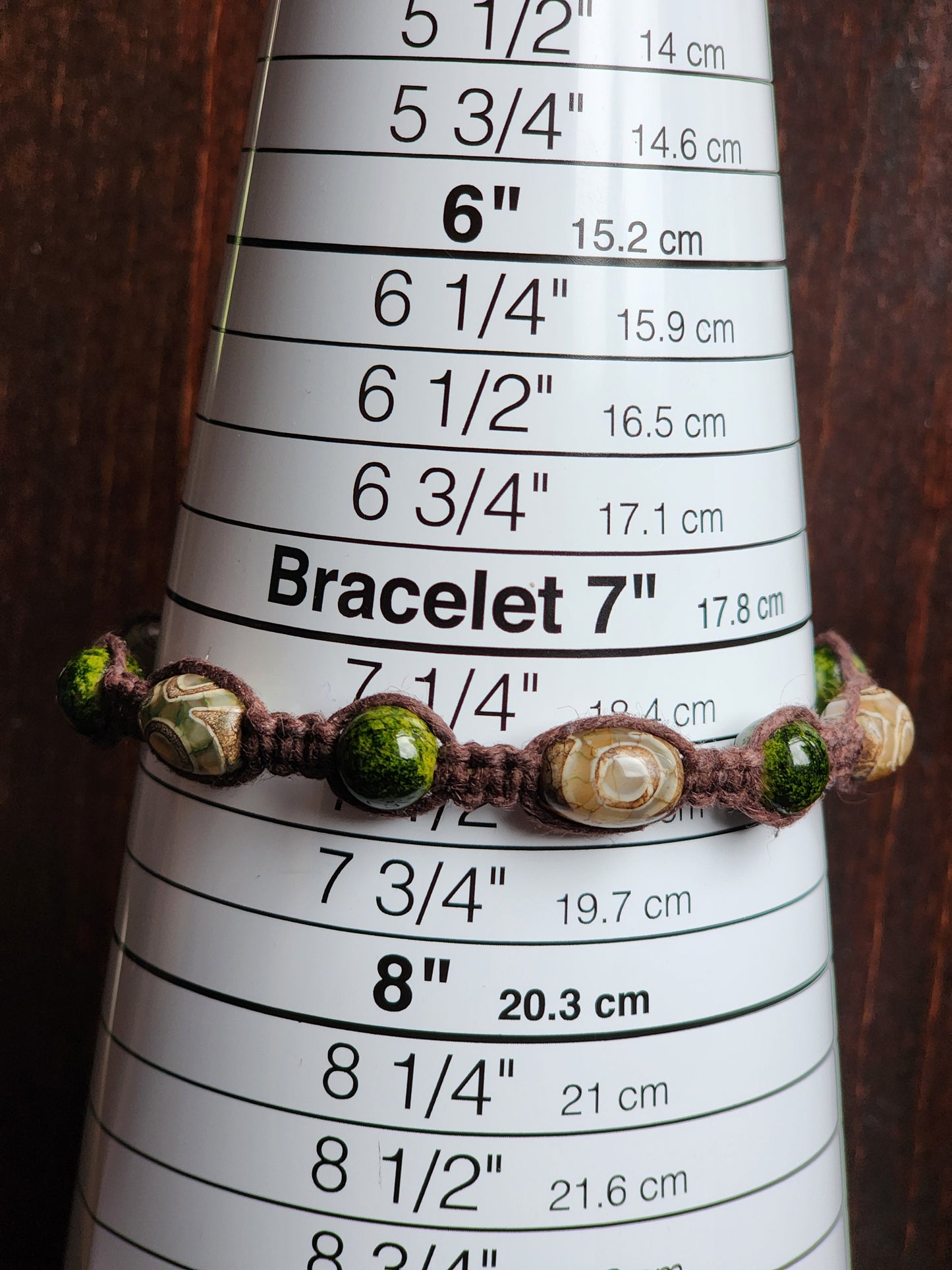 Eco-Friendly Hemp Bracelet/ Anklet: Natural Fiber Jewelry