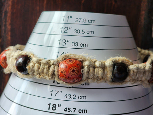 Eco-Friendly Hemp Necklace: Natural Fiber Jewelry