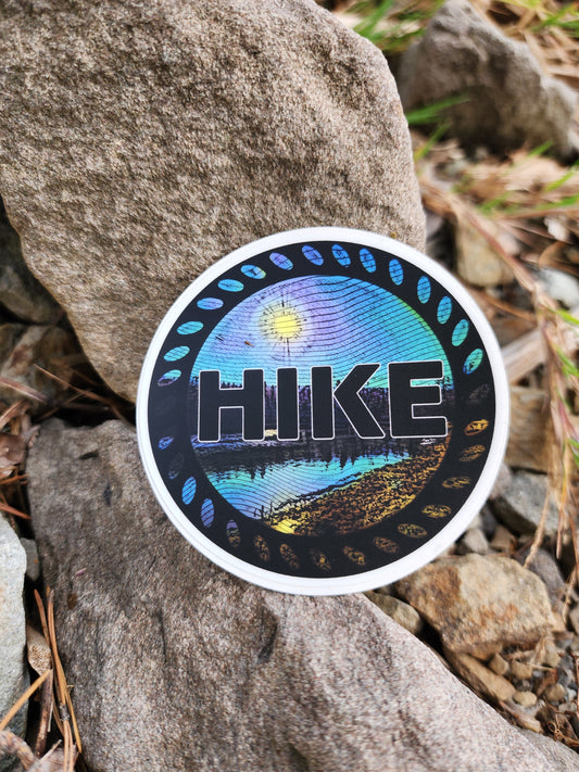Vinyl Adventure Decal ▪︎ Hike