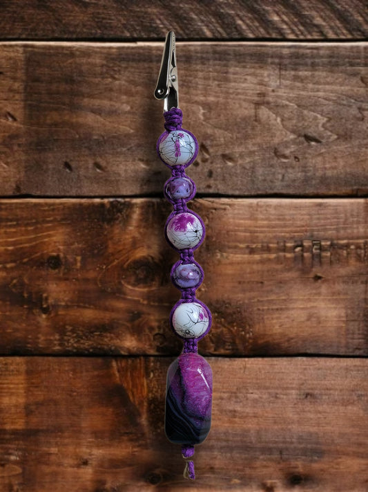 Eco-Friendly Hemp Roach Clip: Natural Fiber Jewelry