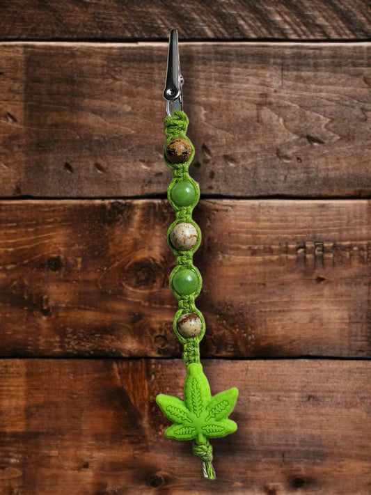 Eco-Friendly Hemp Roach Clip: Natural Fiber Jewelry