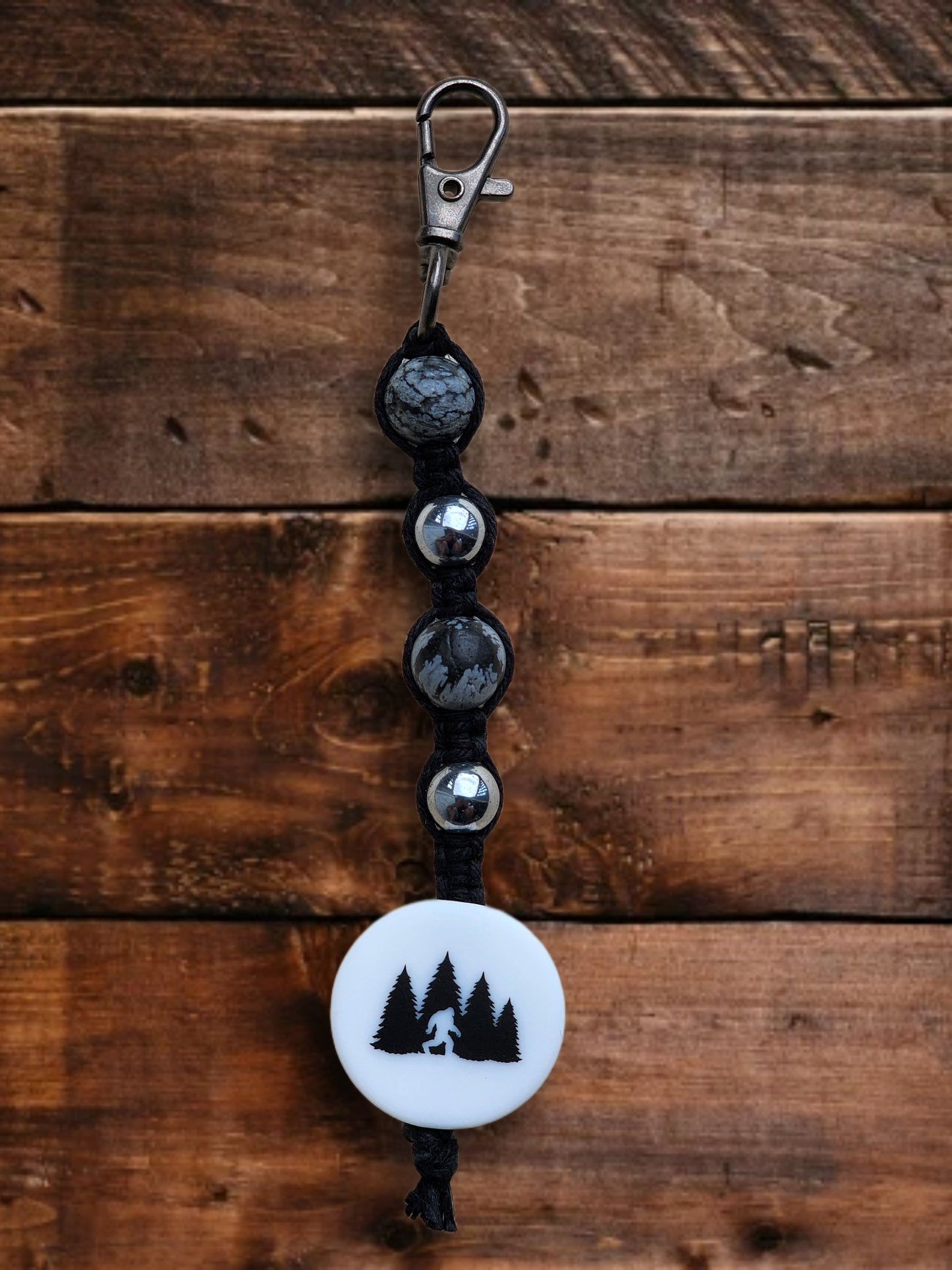 Eco-Friendly Hemp Keychain: Natural Fiber Jewelry