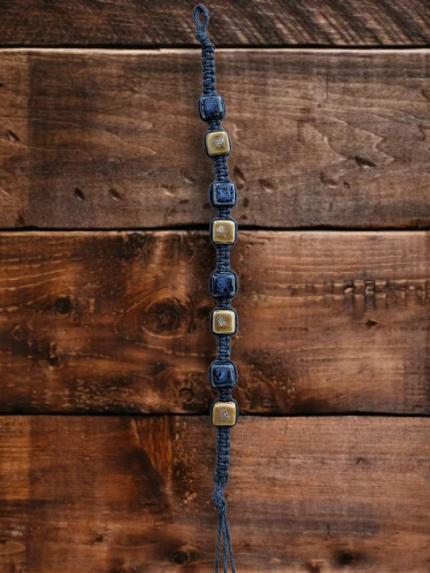 Eco-Friendly Hemp Bracelet/ Anklet: Natural Fiber Jewelry