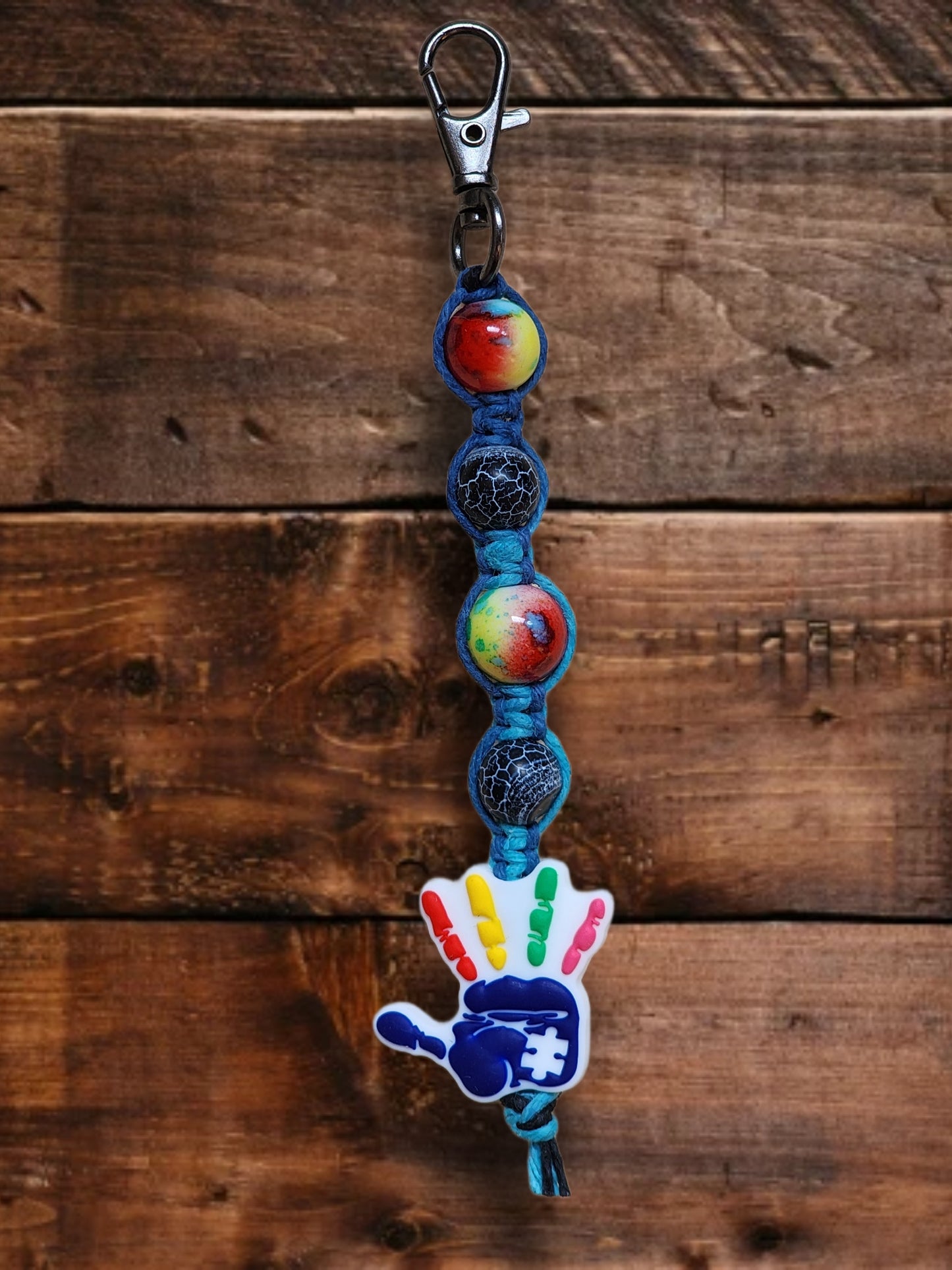 Eco-Friendly Hemp Keychain: Natural Fiber Jewelry