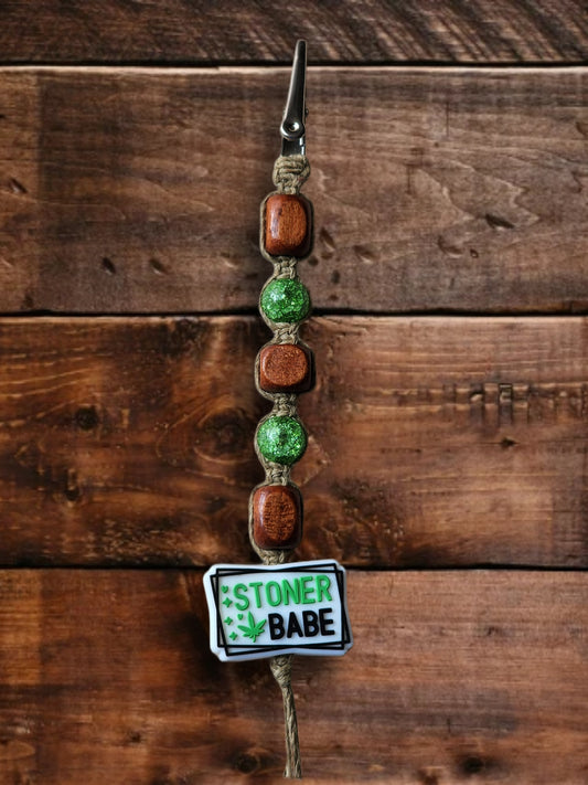 Eco-Friendly Hemp Roach Clip: Natural Fiber Jewelry