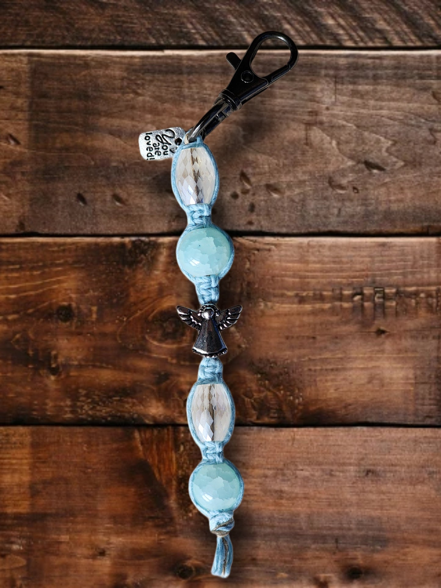 Eco-Friendly Hemp Keychain: Natural Fiber Jewelry
