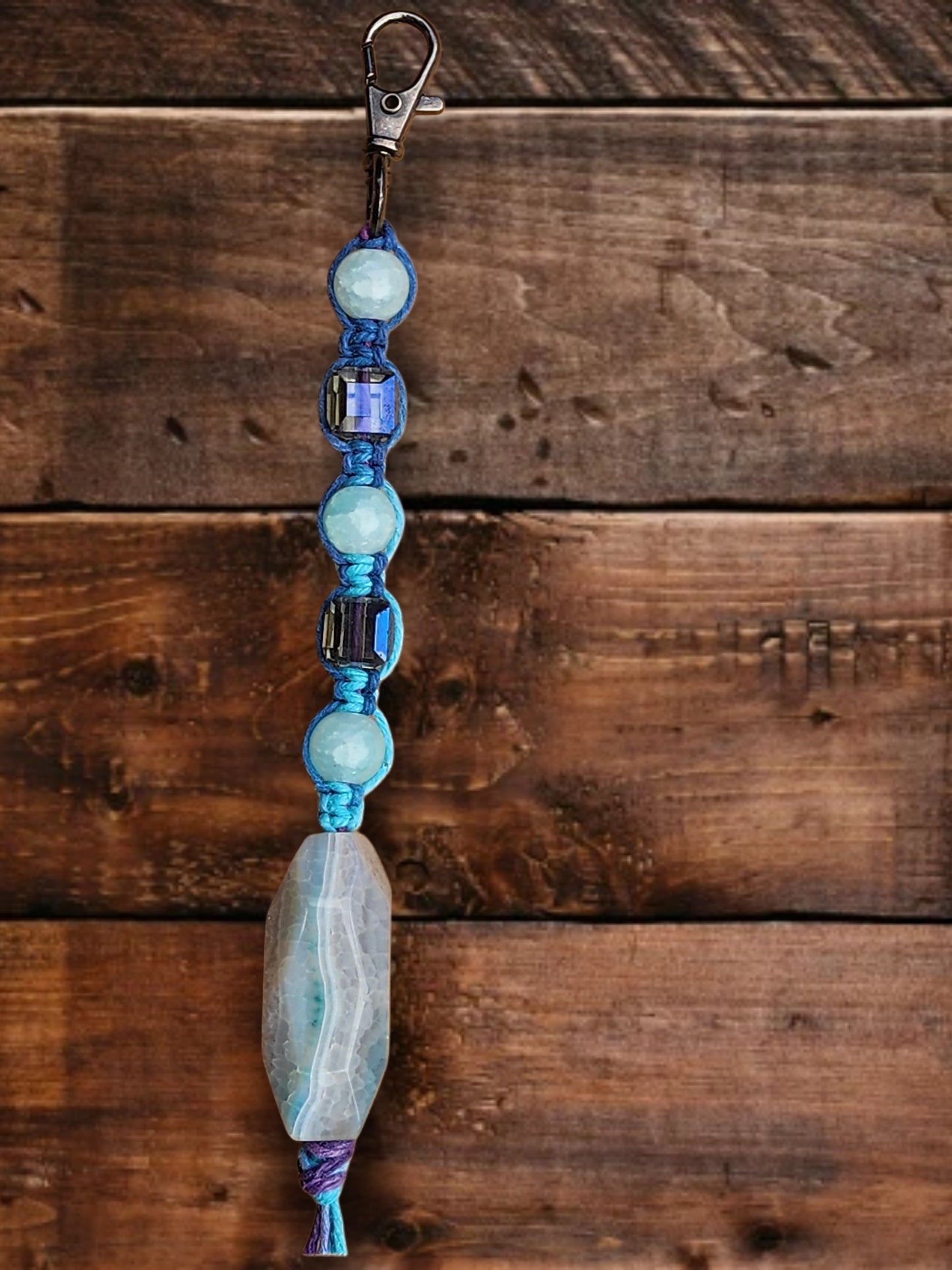 Eco-Friendly Hemp Keychain: Natural Fiber Jewelry