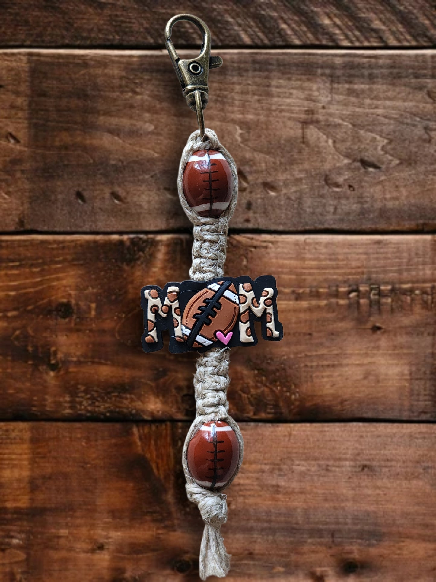 Eco-Friendly Hemp Keychain: Natural Fiber Jewelry