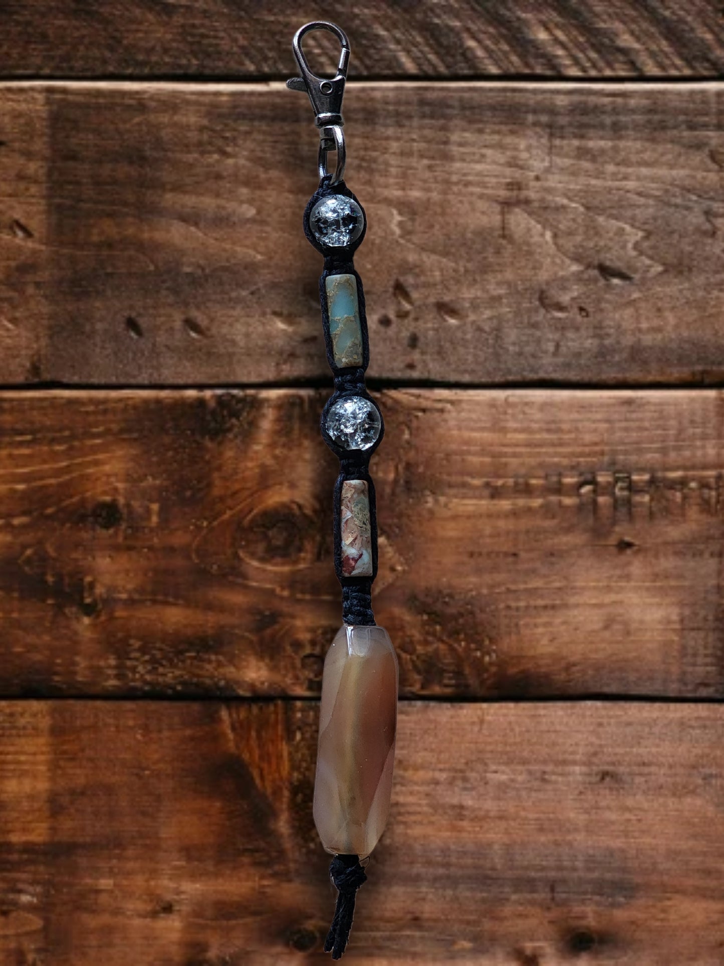 Eco-Friendly Hemp Keychain: Natural Fiber Jewelry