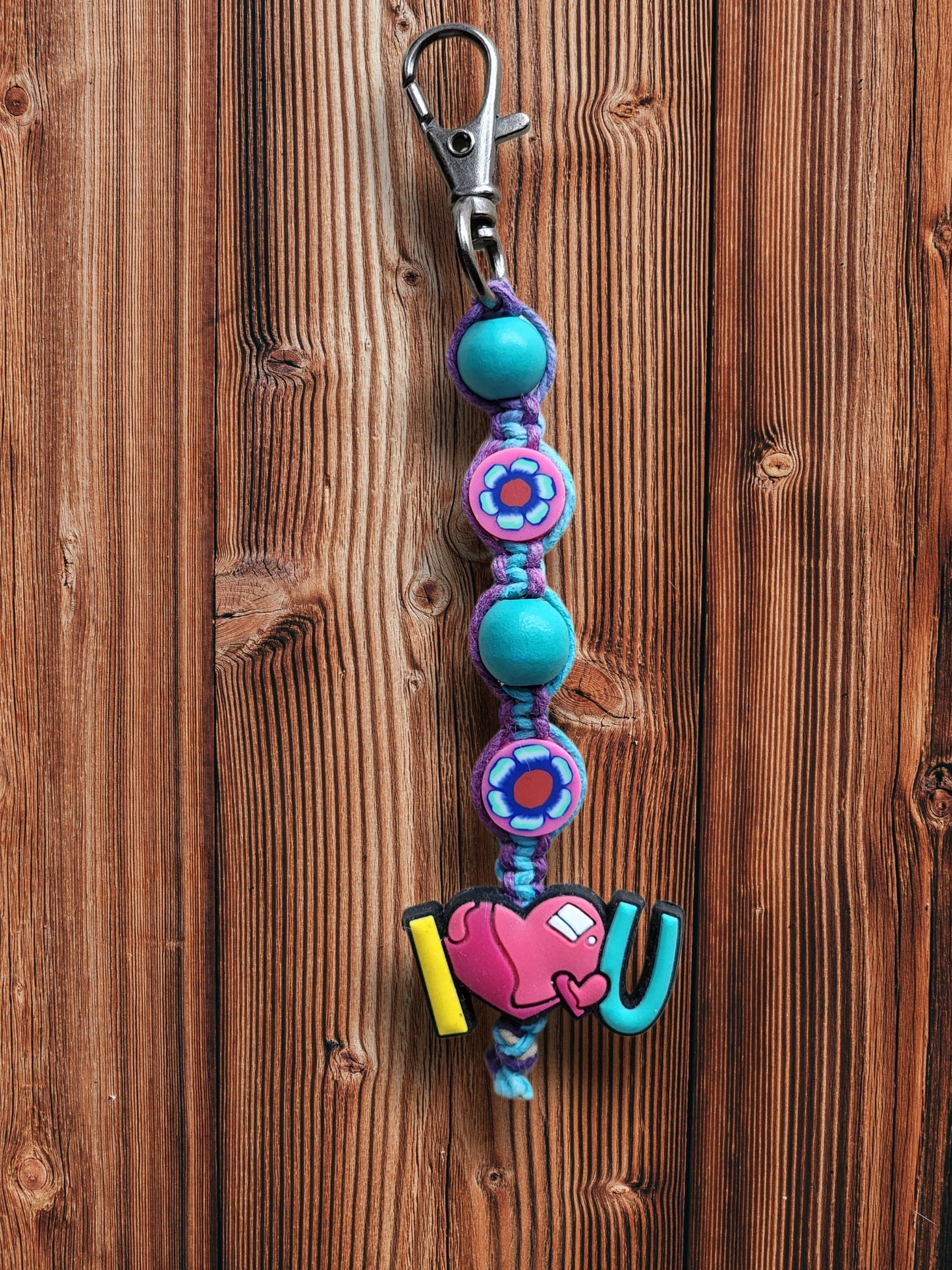 Eco-Friendly Hemp Keychain: Natural Fiber Jewelry