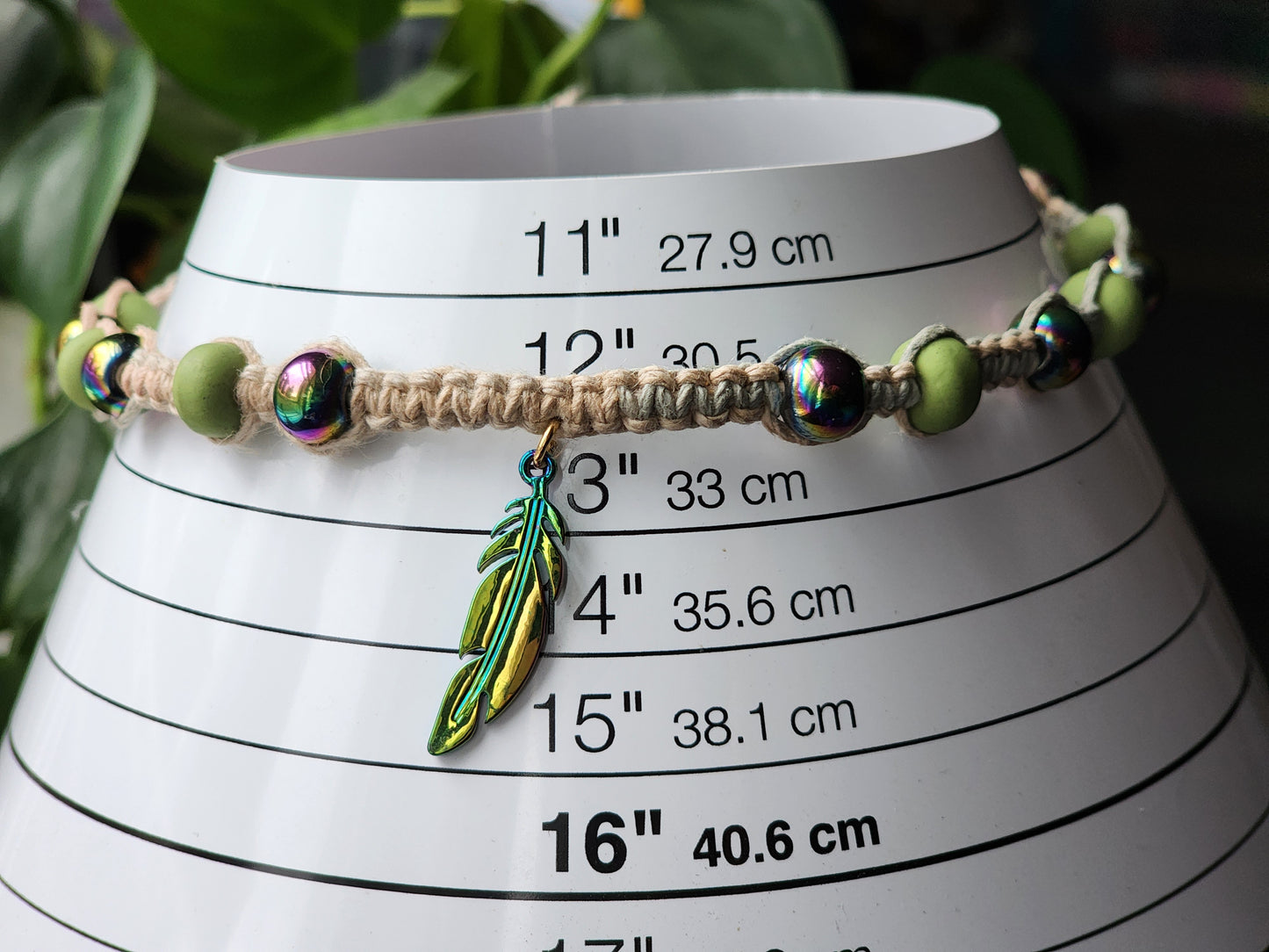 Eco-Friendly Hemp Necklace: Natural Fiber Jewelry
