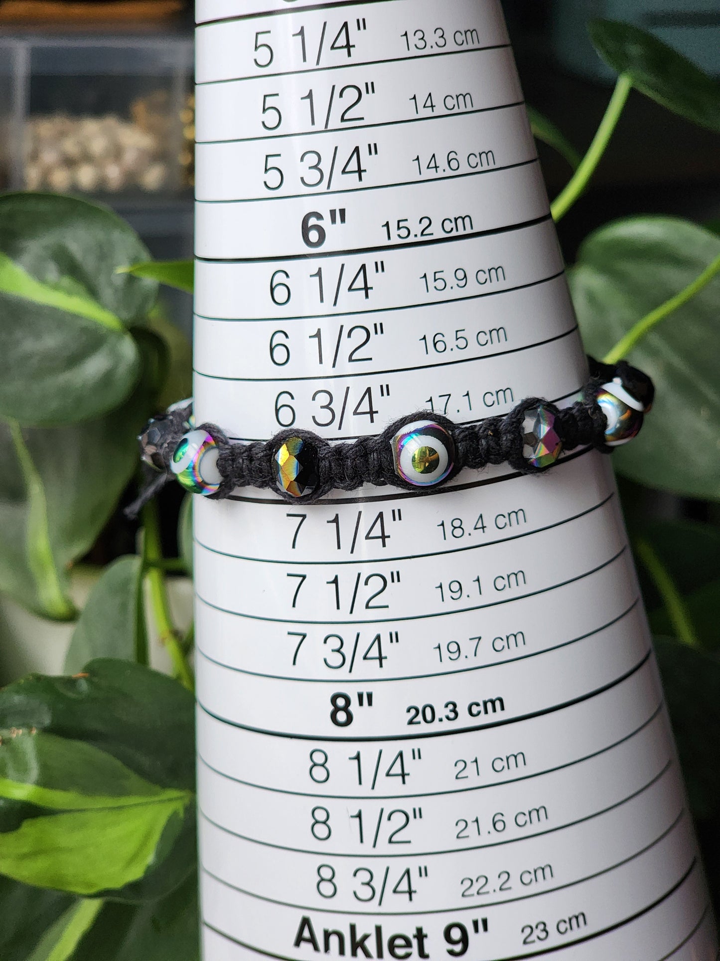 Eco-Friendly Hemp Bracelet/ Anklet: Natural Fiber Jewelry