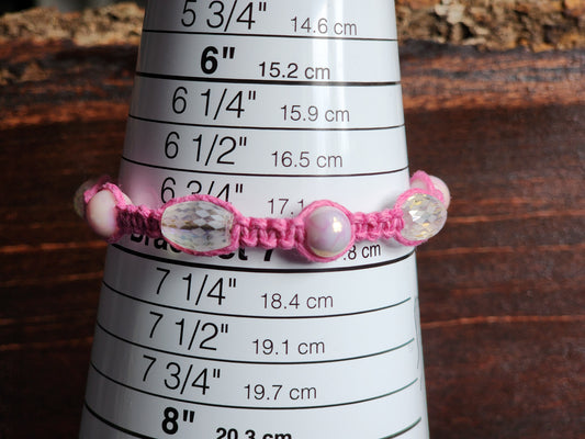 Eco-Friendly Hemp Bracelet/ Anklet: Natural Fiber Jewelry