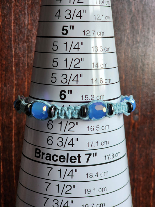 Eco-Friendly Hemp Bracelet/ Anklet: Natural Fiber Jewelry