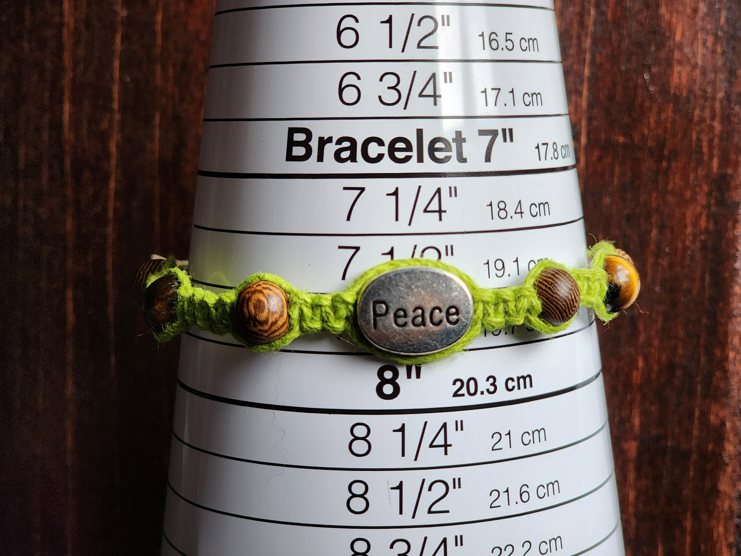 Eco-Friendly Hemp Bracelet/ Anklet: Natural Fiber Jewelry