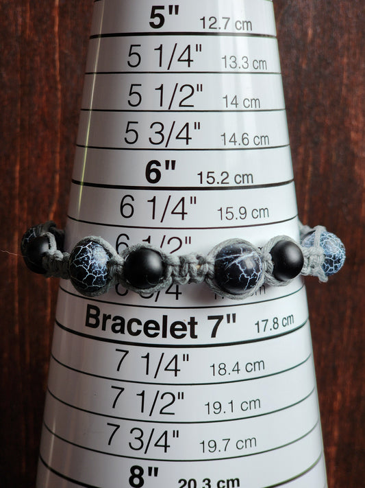 Eco-Friendly Hemp Bracelet/ Anklet: Natural Fiber Jewelry