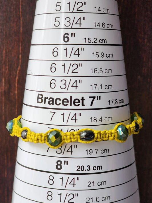 Eco-Friendly Hemp Bracelet/ Anklet: Natural Fiber Jewelry