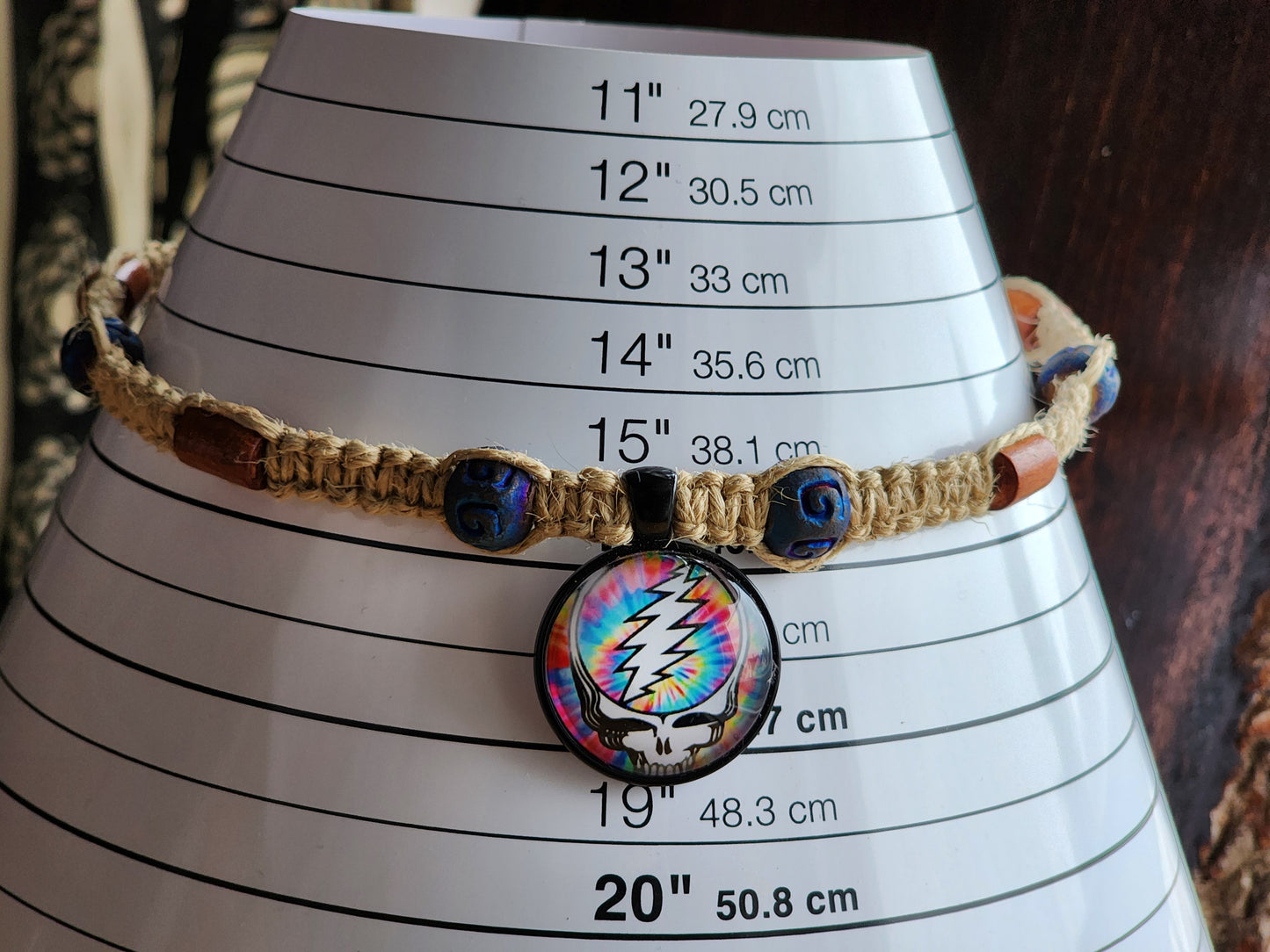 Eco-Friendly Hemp Necklace: Natural Fiber Jewelry
