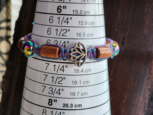 Eco-Friendly Hemp Bracelet/ Anklet: Natural Fiber Jewelry