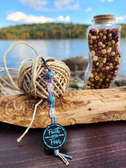 Eco-Friendly Hemp Keychain: Natural Fiber Jewelry