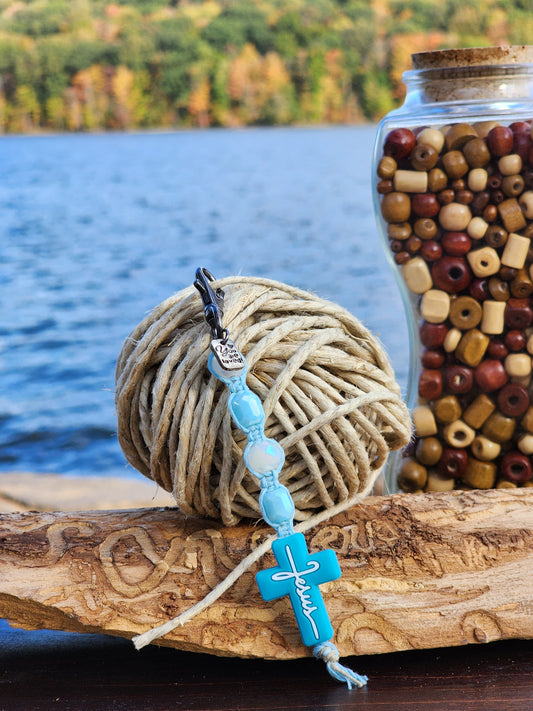 Eco-Friendly Hemp Keychain: Natural Fiber Jewelry