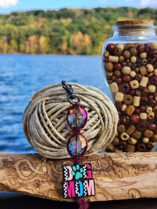 Eco-Friendly Hemp Keychain: Natural Fiber Jewelry