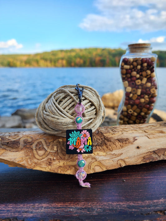Eco-Friendly Hemp Keychain: Natural Fiber Jewelry