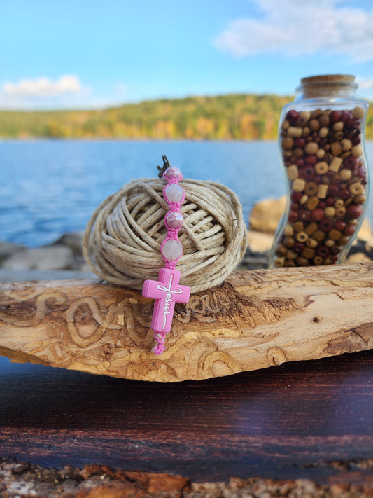 Eco-Friendly Hemp Keychain: Natural Fiber Jewelry