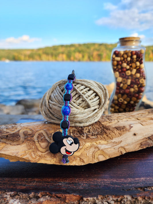 Eco-Friendly Hemp Keychain: Natural Fiber Jewelry