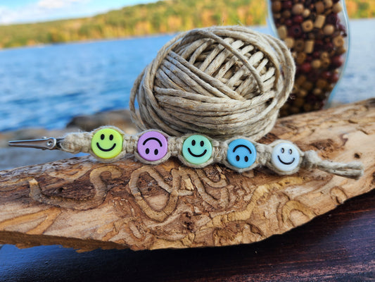 Eco-Friendly Hemp Roach Clip: Natural Fiber Jewelry