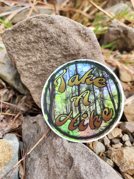 Vinyl Adventure Decal ▪︎ Take A Hike