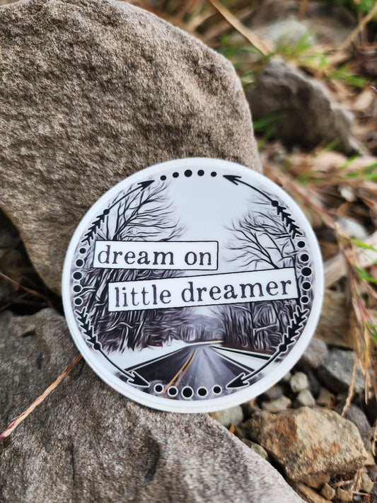 Vinyl Adventure Decal ▪︎ Dream on Little Dreamer