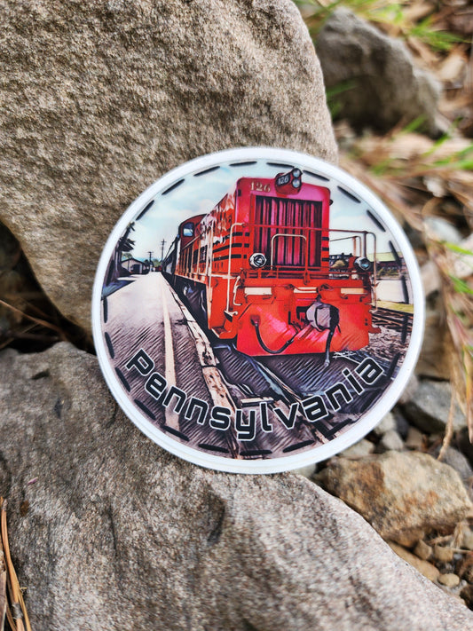 Vinyl Adventure Decal ▪︎ Train Pennsylvania