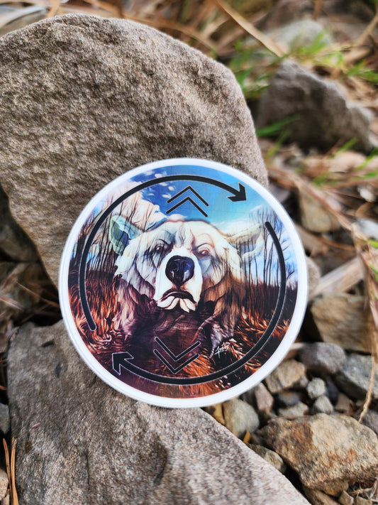 Vinyl Adventure Decal ▪︎ Bear