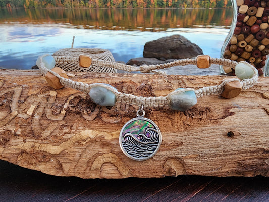 Eco-Friendly Hemp Necklace: Natural Fiber Jewelry