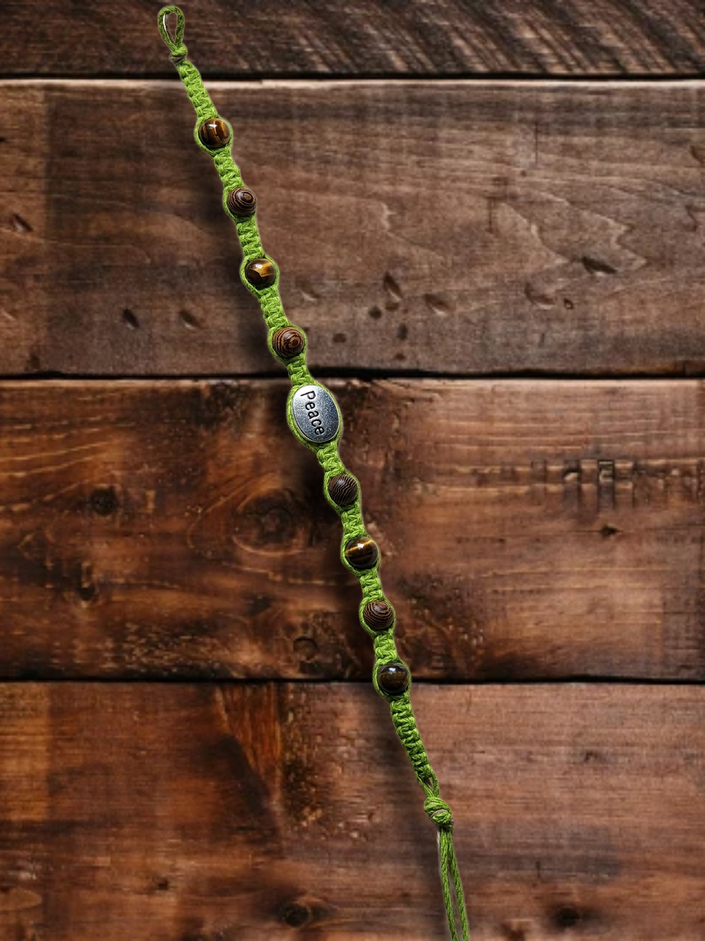 Eco-Friendly Hemp Bracelet/ Anklet: Natural Fiber Jewelry
