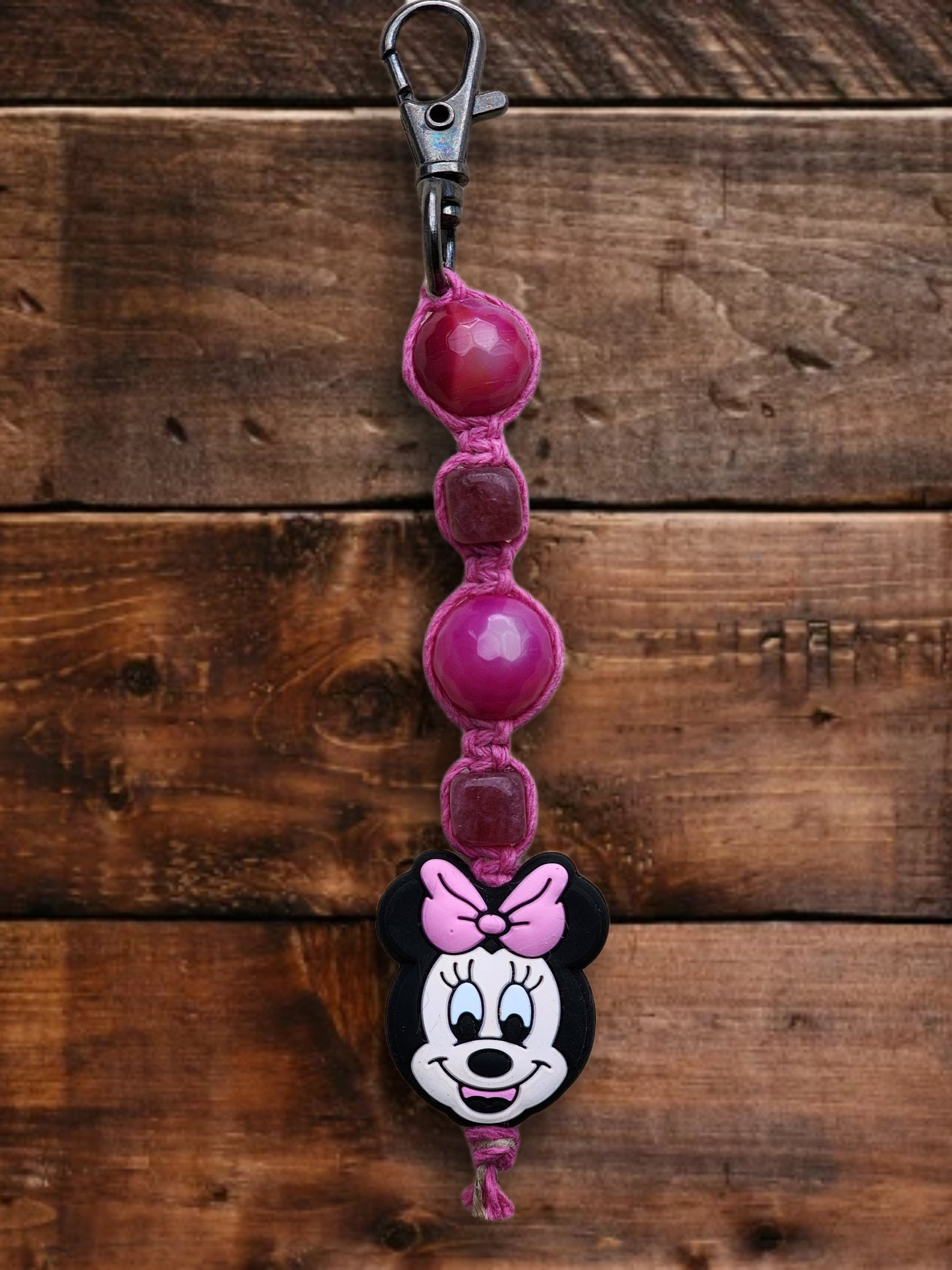 Eco-Friendly Hemp Keychain: Natural Fiber Jewelry