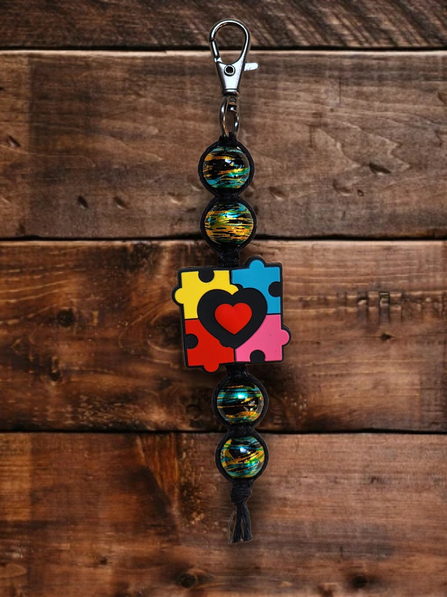Eco-Friendly Hemp Keychain: Natural Fiber Jewelry