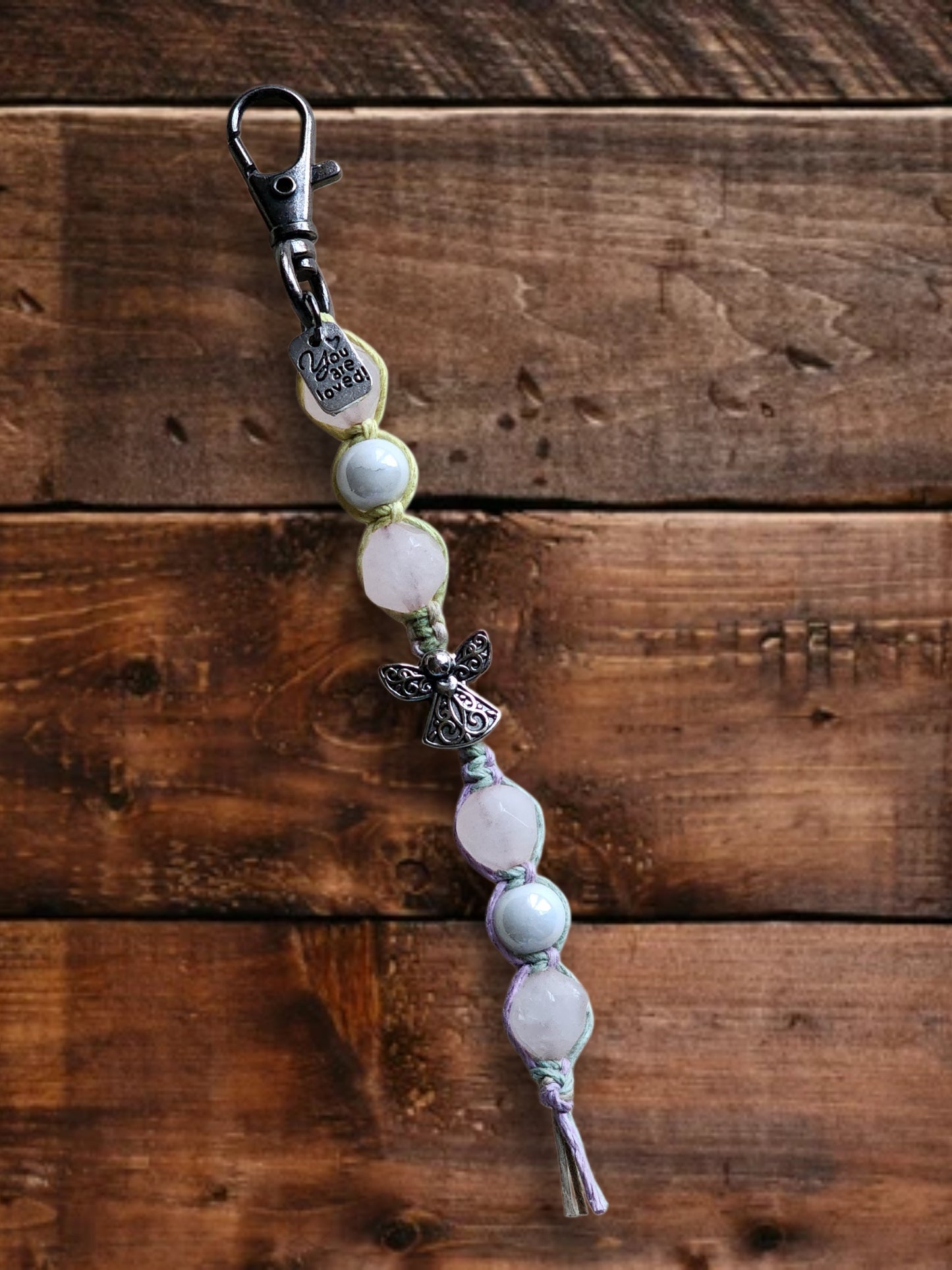 Eco-Friendly Hemp Keychain: Natural Fiber Jewelry