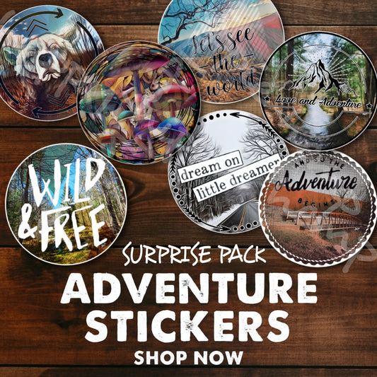 4 Pack ▪︎ Surprise Adventure Decals