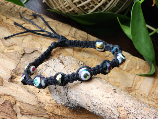 Eco-Friendly Hemp Bracelet/ Anklet: Natural Fiber Jewelry